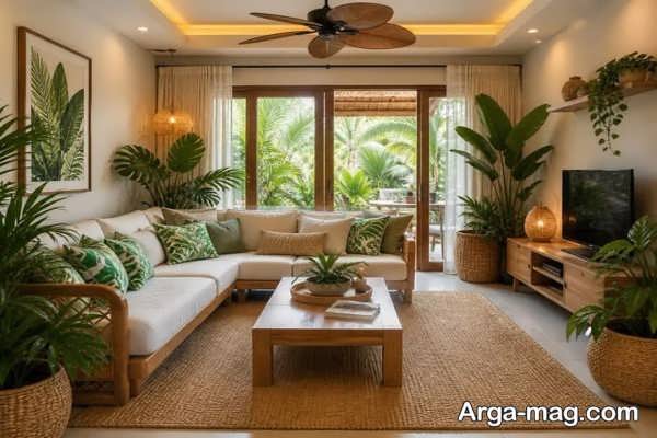 طراحی بیوفیلیک در فضای خانه