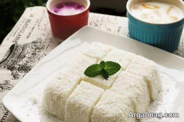 روش درست کردن ژله با شیر نارگیل
