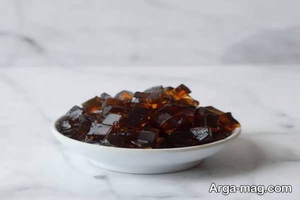 طرز تهیه ژله قهوه ساده