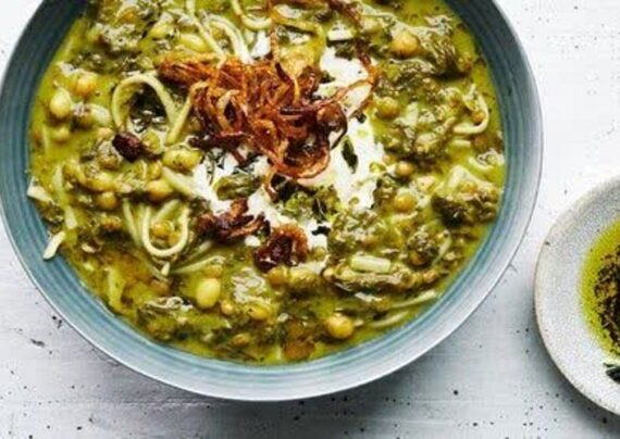 طرز تهیه آش لعابی خوشمزه