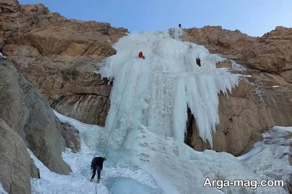بهترین زمان بازدید از آبشار یخی نوا