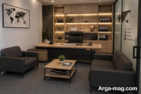 اصول چیدمان دفتر کار حرفه ‌ای