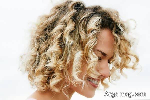 حالت دادن موهای کوتاه زنانه