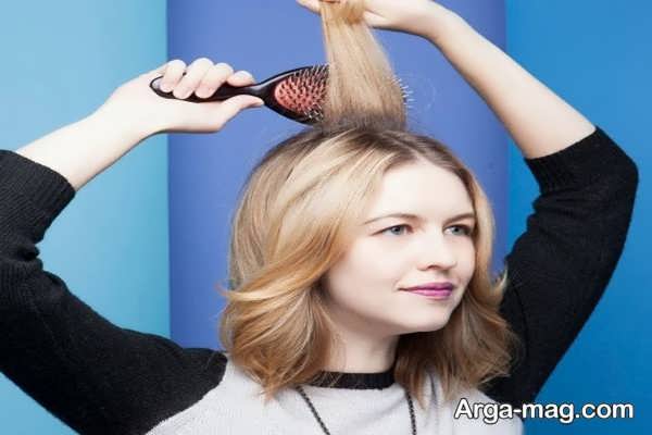 چگونه موهای کوتاه را حالت دهیم؟