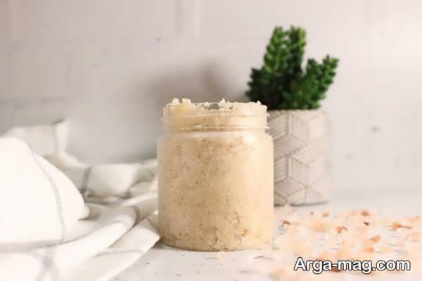 اسکراب شکر و نمک برای پوست