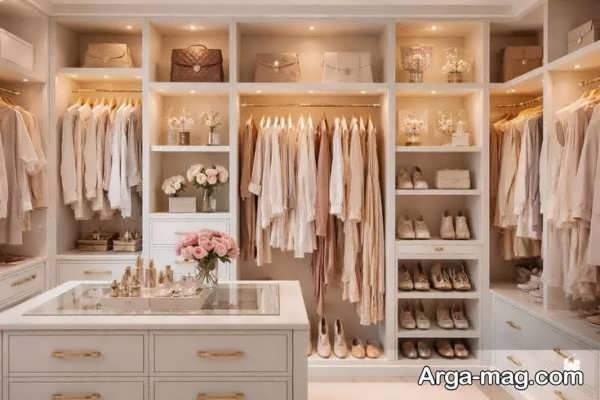 اصول طراحی کلوزت برای اتاق خواب