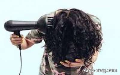 فر کردن مو با موس