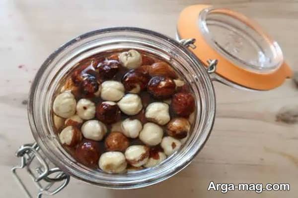 دستور تهیه ترشی فندق خانگی