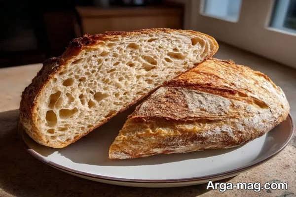 روش درست کردن نان با استارتر خمیر ترش