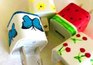 مراحل نقاشی روی شارژر