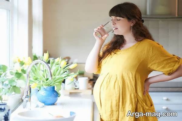 آب گازدار در بارداری برای مادر