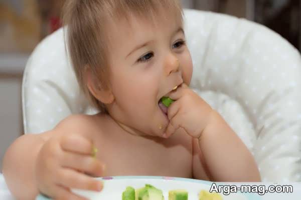 آماده کردن آووکادو برای نوزاد