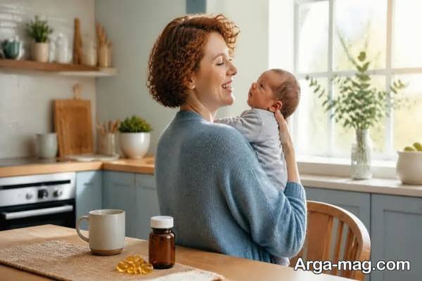 نقش DHA در رشد بینایی نوزاد