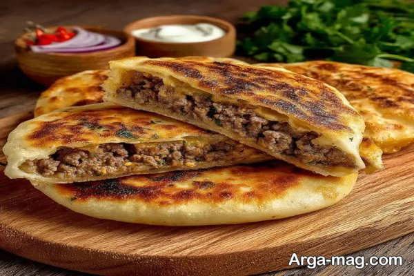 پخت فته عرایس در تابه یا فر