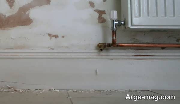 چرا رنگ دیوار پوسته پوسته می شود؟